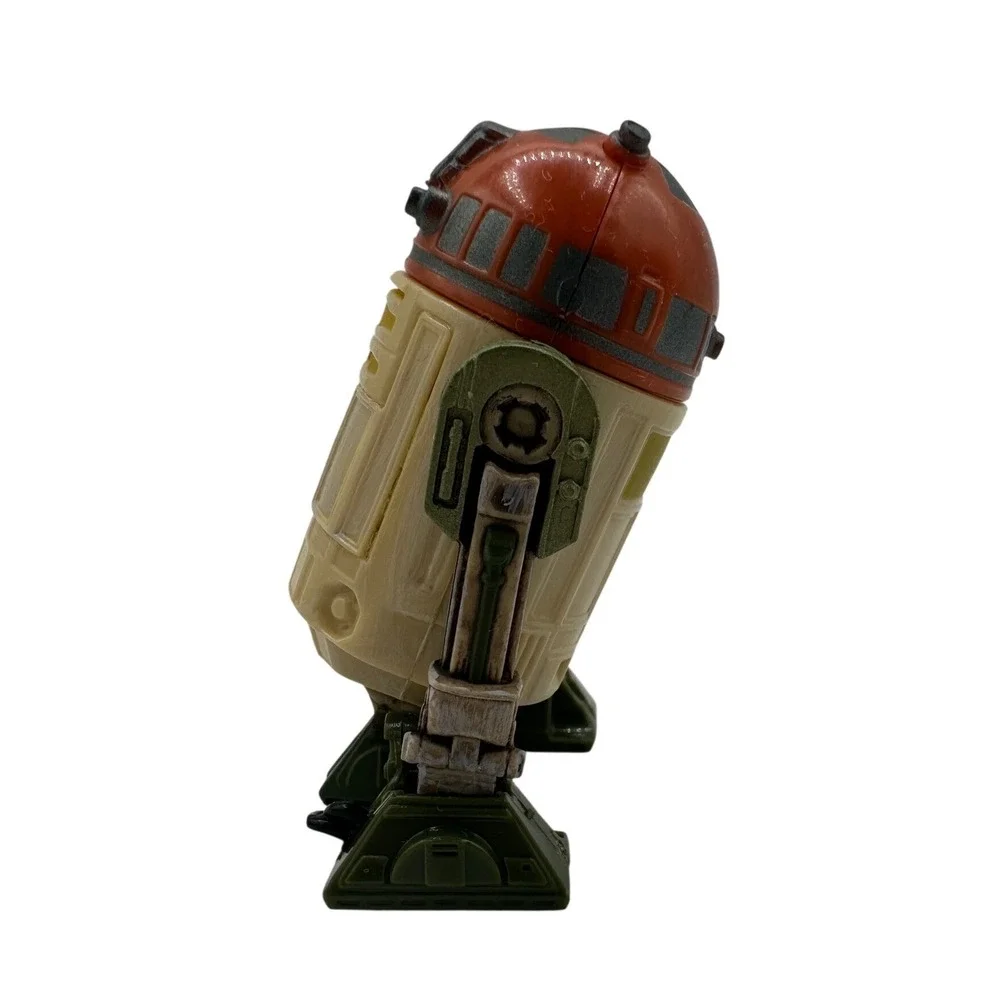 Hasbro Star Wars R4-H5 Astromech Droid Figure 2.5 Inch Red Tan Green 2004 LFL